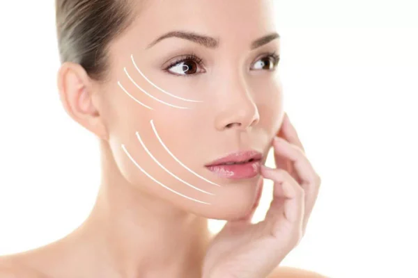 شد وسط الوجه